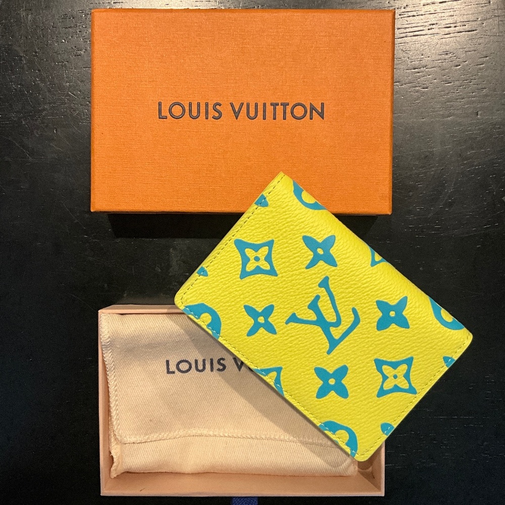 Louis Vuitton Playground Pocket Organizer Wallet with Original Dust Bag and Box